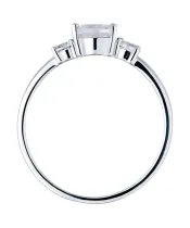 Женские Кольца_Серебро .925_ЛУННЫЙ КАМЕНЬ_Нанокристалл_4-Лазурит-Онлайн