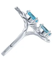 Женские Кольца_Серебро .925_ТОПАЗ__5-Лазурит-Онлайн