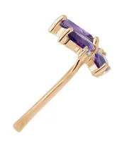 Женские Кольца_Серебро .925_АМЕТИСТ_Нанокристалл_5-Лазурит-Онлайн