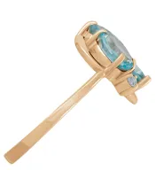 Женские Кольца_Серебро .925_ТОПАЗ_Нанокристалл_4-Лазурит-Онлайн