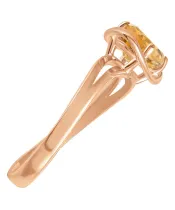 Женские Кольца_Серебро .925_ЦИТРИН__5-Лазурит-Онлайн