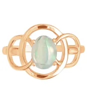 Женские Кольца_Серебро .925_ОПАЛ__3-Лазурит-Онлайн