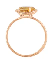 Женские Кольца_Серебро .925_ЦИТРИН__4-Лазурит-Онлайн