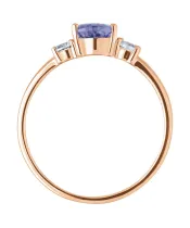 Женские Кольца_Серебро .925_ТАНЗАНИТ_Нанокристалл_4-Лазурит-Онлайн