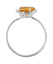 Женские Кольца_Серебро .925_ЦИТРИН__4-Лазурит-Онлайн