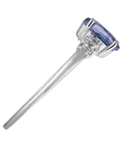 Женские Кольца_Серебро .925_ТАНЗАНИТ_Нанокристалл_5-Лазурит-Онлайн