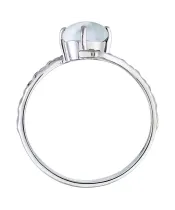 Женские Кольца_Серебро .925_ЛУННЫЙ КАМЕНЬ__4-Лазурит-Онлайн