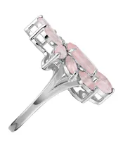 Женские Кольца_Серебро .925_КВАРЦ__5-Лазурит-Онлайн