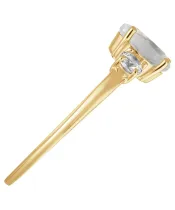 Женские Кольца_Серебро .925_ЛУННЫЙ КАМЕНЬ_Нанокристалл_5-Лазурит-Онлайн