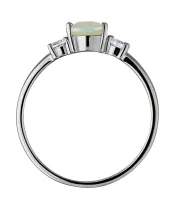 Женские Кольца_Серебро .925_ОПАЛ_Нанокристалл_4-Лазурит-Онлайн