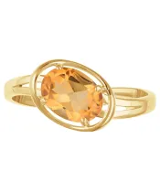 Женские Кольца_Серебро .925_ЦИТРИН__3-Лазурит-Онлайн