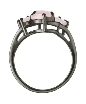 Женские Кольца_Серебро .925_КВАРЦ__4-Лазурит-Онлайн