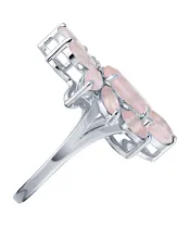 Женские Кольца_Серебро .925_КВАРЦ__5-Лазурит-Онлайн