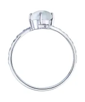 Женские Кольца_Серебро .925_ЛУННЫЙ КАМЕНЬ__4-Лазурит-Онлайн