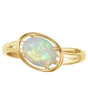 Женские Кольца_Серебро .925_ОПАЛ__3-Лазурит-Онлайн