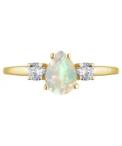 Женские Кольца_Серебро .925_ОПАЛ_Нанокристалл_3-Лазурит-Онлайн