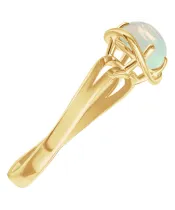 Женские Кольца_Серебро .925_ОПАЛ__5-Лазурит-Онлайн