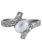 Женские Кольца_Серебро .925_ЛУННЫЙ КАМЕНЬ__3-Лазурит-Онлайн