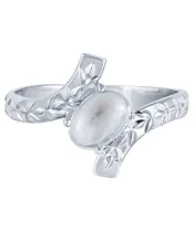 Женские Кольца_Серебро .925_ЛУННЫЙ КАМЕНЬ__3-Лазурит-Онлайн