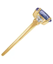 Женские Кольца_Серебро .925_ТАНЗАНИТ_Нанокристалл_5-Лазурит-Онлайн