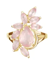 Женские Кольца_Серебро .925_КВАРЦ__3-Лазурит-Онлайн