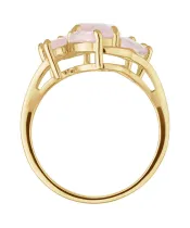 Женские Кольца_Серебро .925_КВАРЦ__4-Лазурит-Онлайн