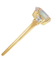 Женские Кольца_Серебро .925_ОПАЛ_Нанокристалл_5-Лазурит-Онлайн