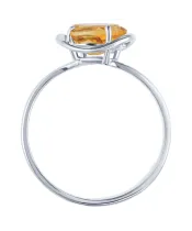 Женские Кольца_Серебро .925_ЦИТРИН__4-Лазурит-Онлайн