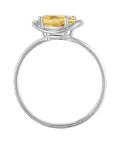 Женские Кольца_Серебро .925_ЦИТРИН__4-Лазурит-Онлайн