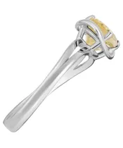 Женские Кольца_Серебро .925_ЦИТРИН__5-Лазурит-Онлайн