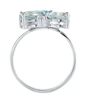 Женские Кольца_Серебро .925_ТОПАЗ_Нанокристалл_3-Лазурит-Онлайн