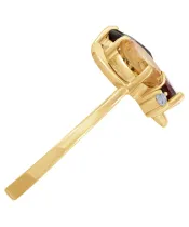 Женские Кольца_Серебро .925_ГРАНАТ_Нанокристалл_4-Лазурит-Онлайн