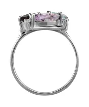 Женские Кольца_Серебро .925_АМЕТИСТ_Нанокристалл_3-Лазурит-Онлайн