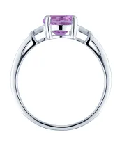 Женские Кольца_Серебро .925_АМЕТИСТ__4-Лазурит-Онлайн