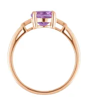 Женские Кольца_Серебро .925_АМЕТИСТ__4-Лазурит-Онлайн