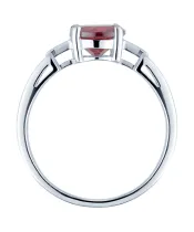 Женские Кольца_Серебро .925_ГРАНАТ__4-Лазурит-Онлайн