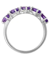 Женские Кольца_Серебро .925_АМЕТИСТ__4-Лазурит-Онлайн