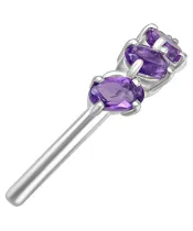 Женские Кольца_Серебро .925_АМЕТИСТ__3-Лазурит-Онлайн