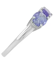 Женские Кольца_Серебро .925_ТАНЗАНИТ__4-Лазурит-Онлайн