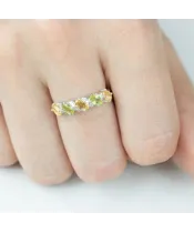 Женские Кольца_Серебро .925_ХРИЗОЛИТ__5-Лазурит-Онлайн