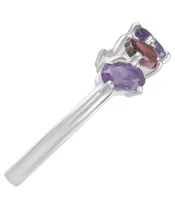 Женские Кольца_Серебро .925_АМЕТИСТ__4-Лазурит-Онлайн