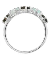 Женские Кольца_Серебро .925_ТОПАЗ__3-Лазурит-Онлайн