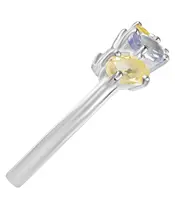 Женские Кольца_Серебро .925_ТАНЗАНИТ__4-Лазурит-Онлайн