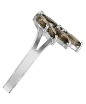 Женские Кольца_Серебро .925_РАУХТОПАЗ__4-Лазурит-Онлайн