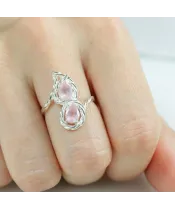 Женские Кольца_Серебро .925_КВАРЦ__6-Лазурит-Онлайн