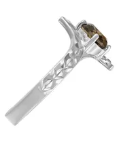 Женские Кольца_Серебро .925_РАУХТОПАЗ__4-Лазурит-Онлайн