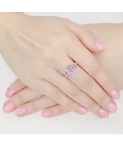 Женские Кольца_Серебро .925_АМЕТИСТ__5-Лазурит-Онлайн