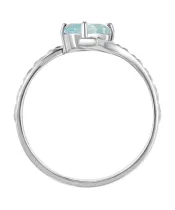 Женские Кольца_Серебро .925_ТОПАЗ__3-Лазурит-Онлайн