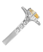 Женские Кольца_Серебро .925_ЦИТРИН__3-Лазурит-Онлайн