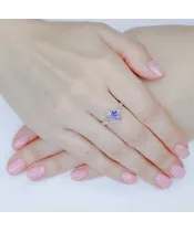 Женские Кольца_Серебро .925_ТАНЗАНИТ__5-Лазурит-Онлайн